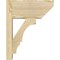 Ekena Millwork Balboa Slat Rough Sawn Outlooker, Douglas Fir, 8"W x 16"D x 20"H OUT08X16X20BOA06RDF - alternate 4
